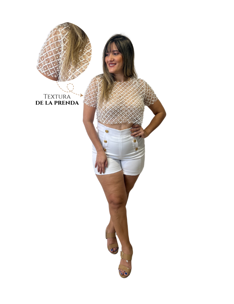 Blusa Miami blanco