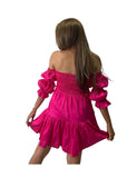 Vestido Hortensia Fucsia