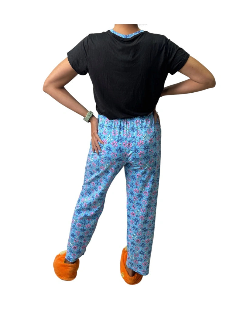 Pijama pantalón azul