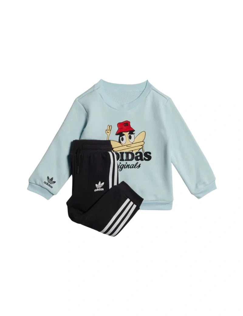 Conjunto Adidas Originals Trifolio Crew