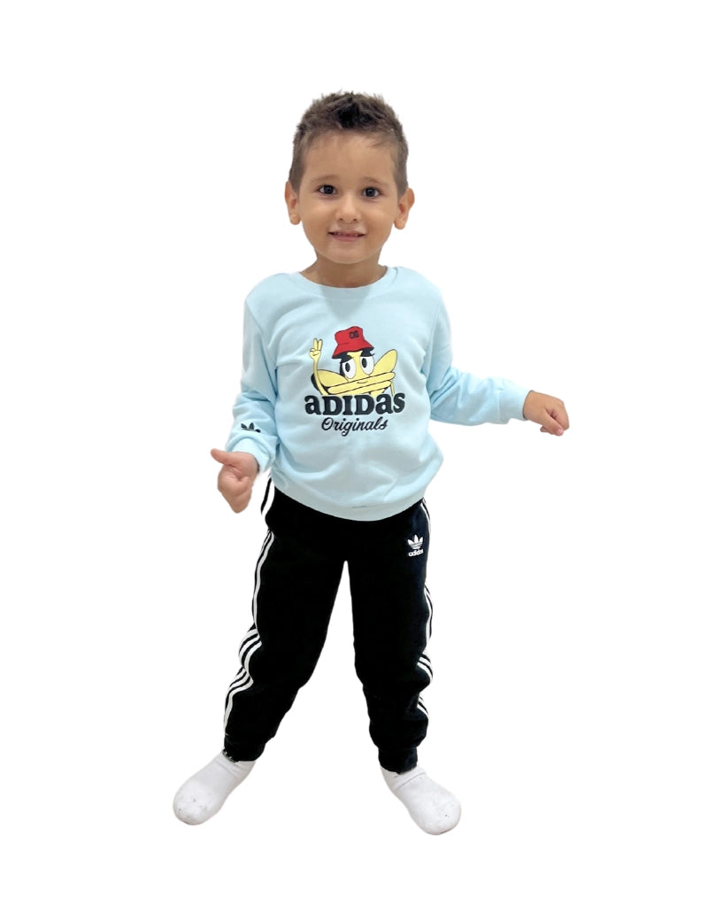 Conjunto Adidas Originals Trifolio Crew