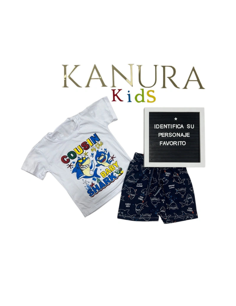 Pijama Short Tiburón