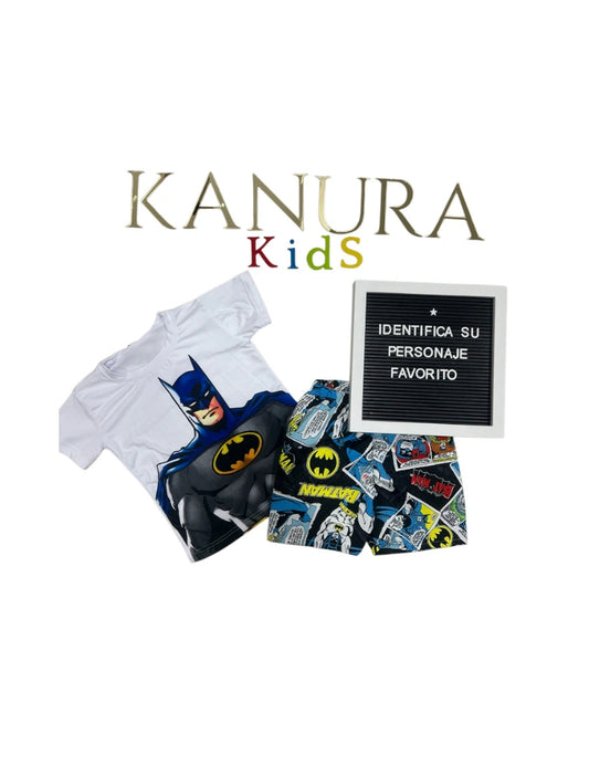 Conjunto Short Batman