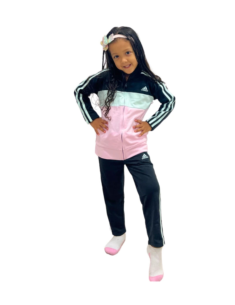Conjunto Adidas deportivo Little girls