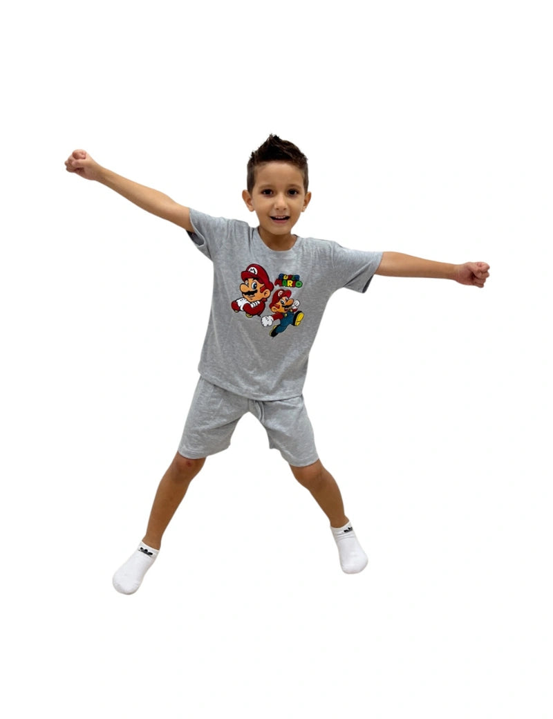 Pijama Short Mario Bross