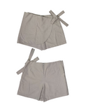 Falda short Lino beige