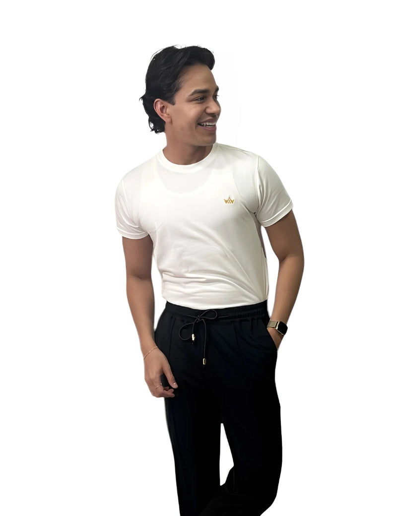 Camiseta basica beige