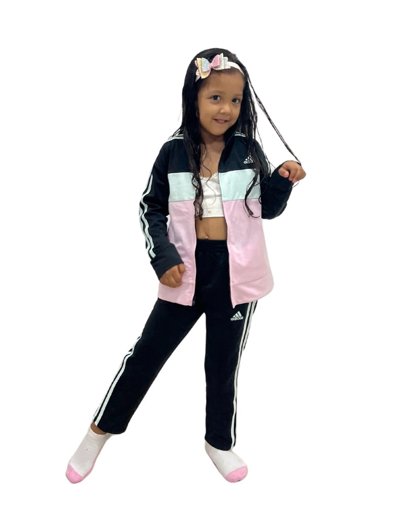 Conjunto Adidas deportivo Little girls